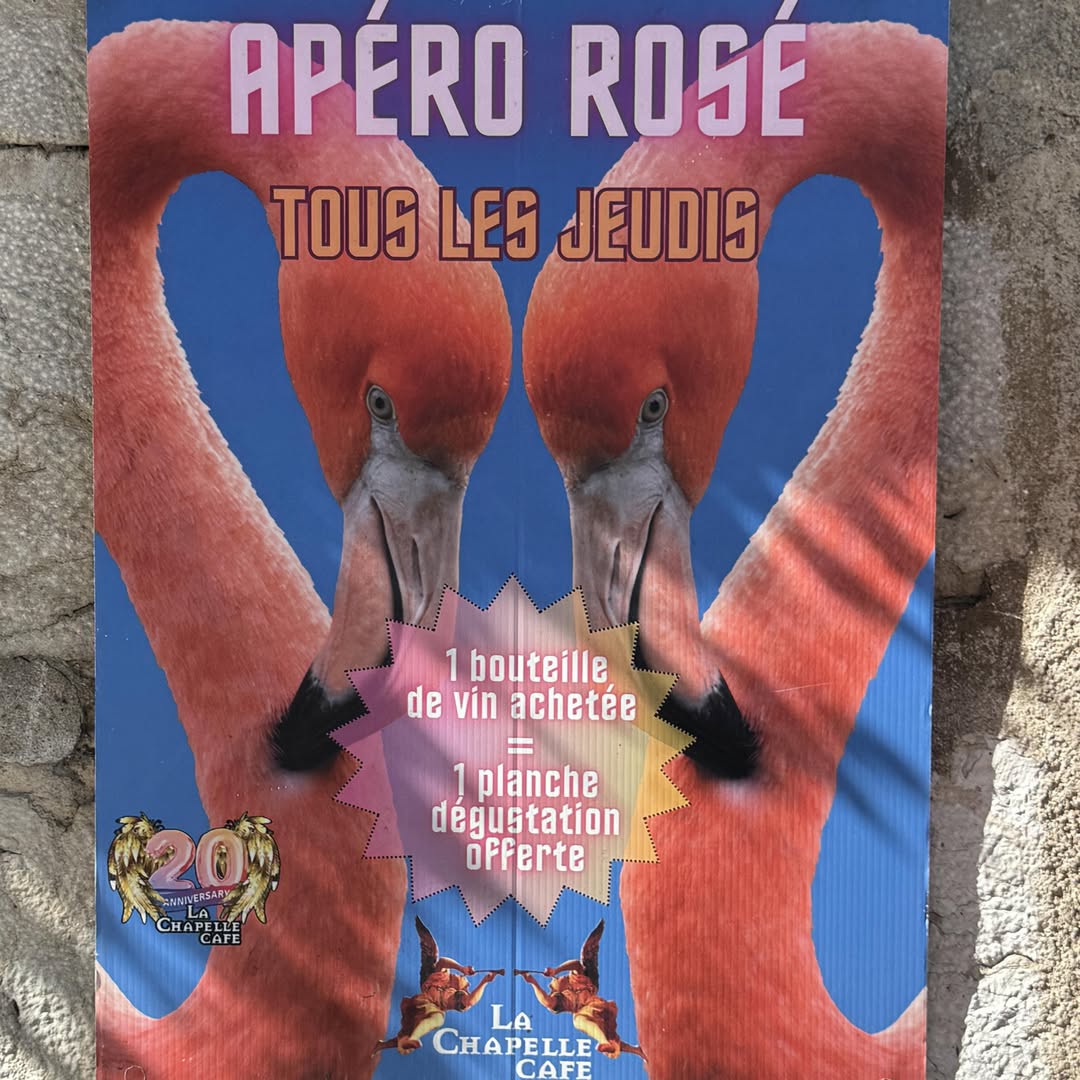 Apéro rosé