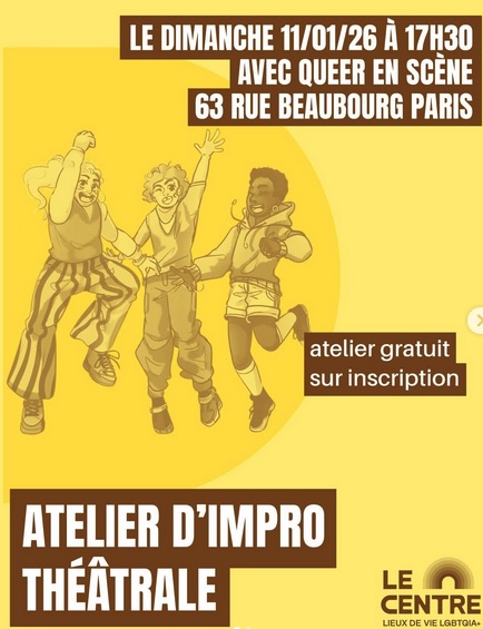 Atelier d'improvisation queer en scène