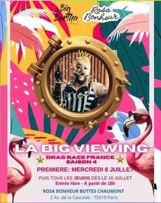Big viewing Drag Race France 4