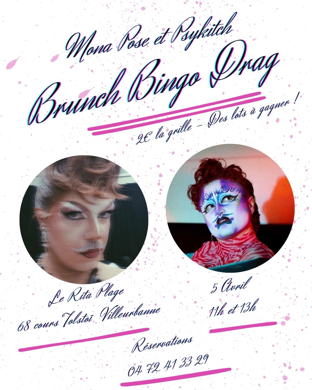 Brunch bingo drag