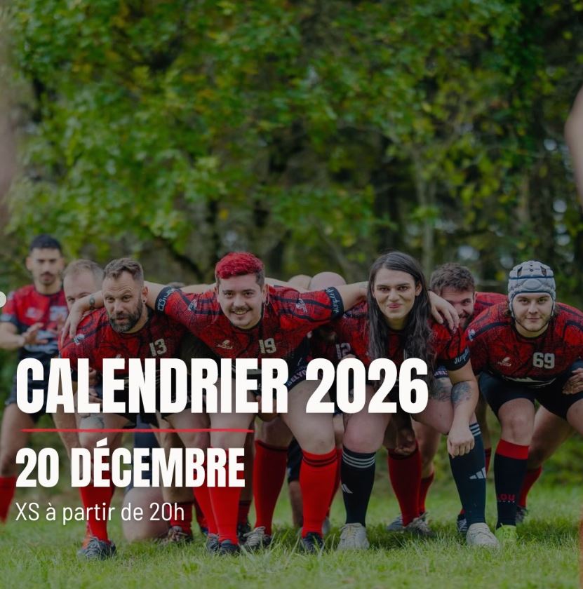 Calendrier 2026 Rebelyons