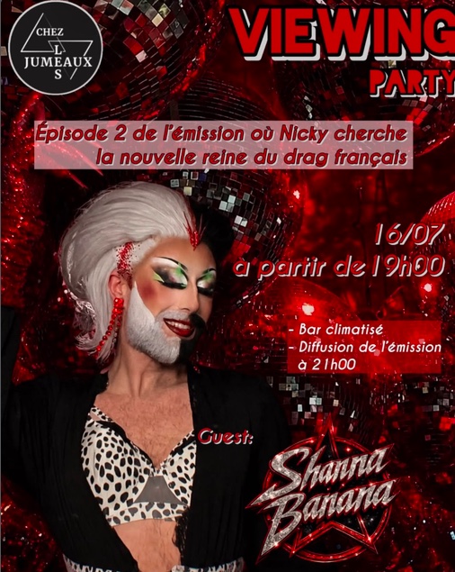 Drag Race France 4 viewing party