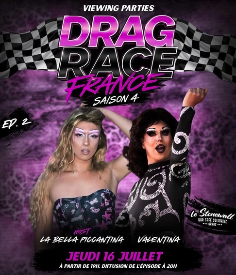 Drag Race France 4 viewing party