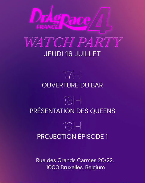 Drag Race France 4 watch party