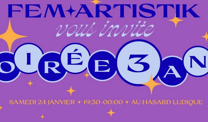 Fem'Artistik queer fête ses 3 ans