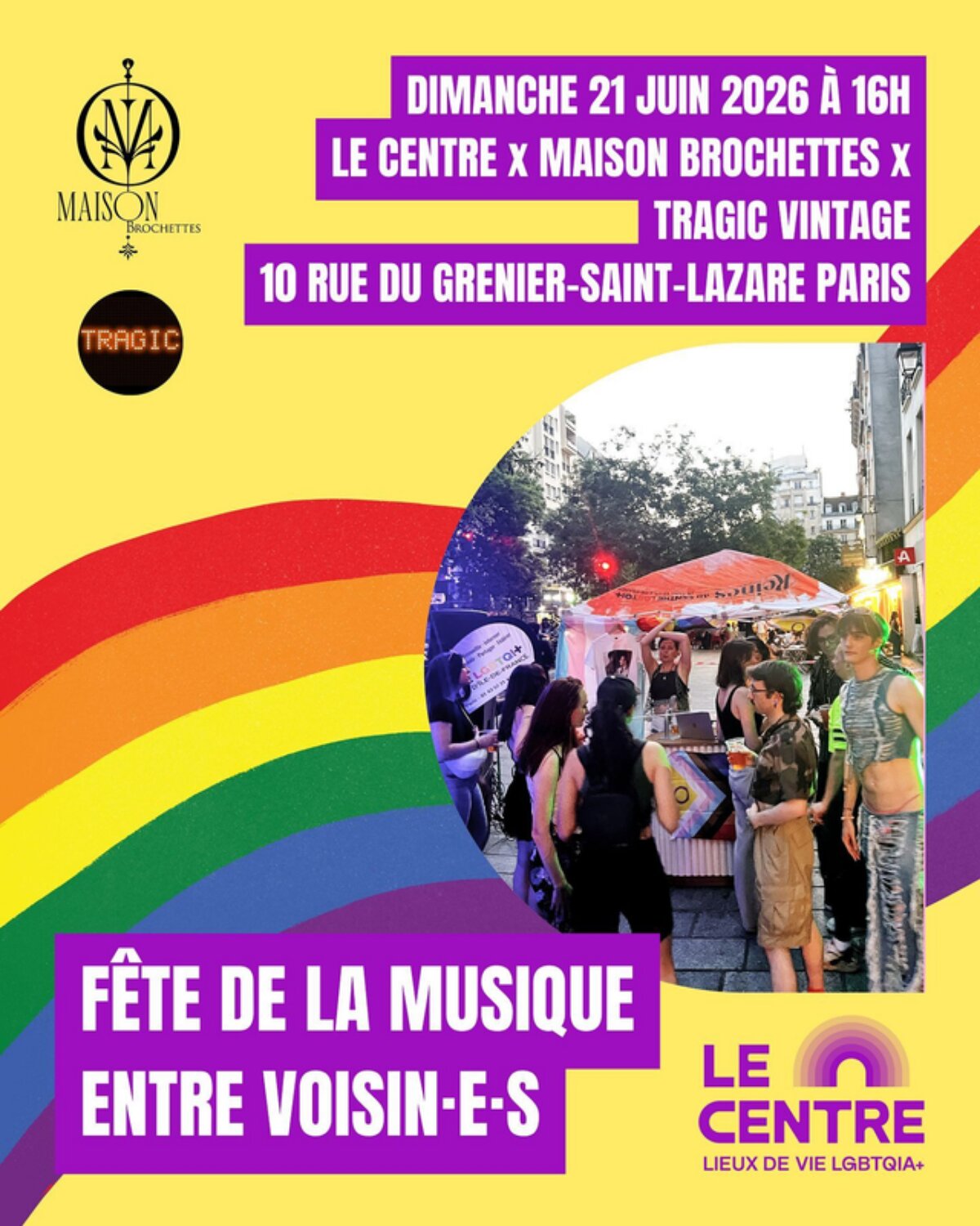 Fête de la musique entre voisin·e·s
