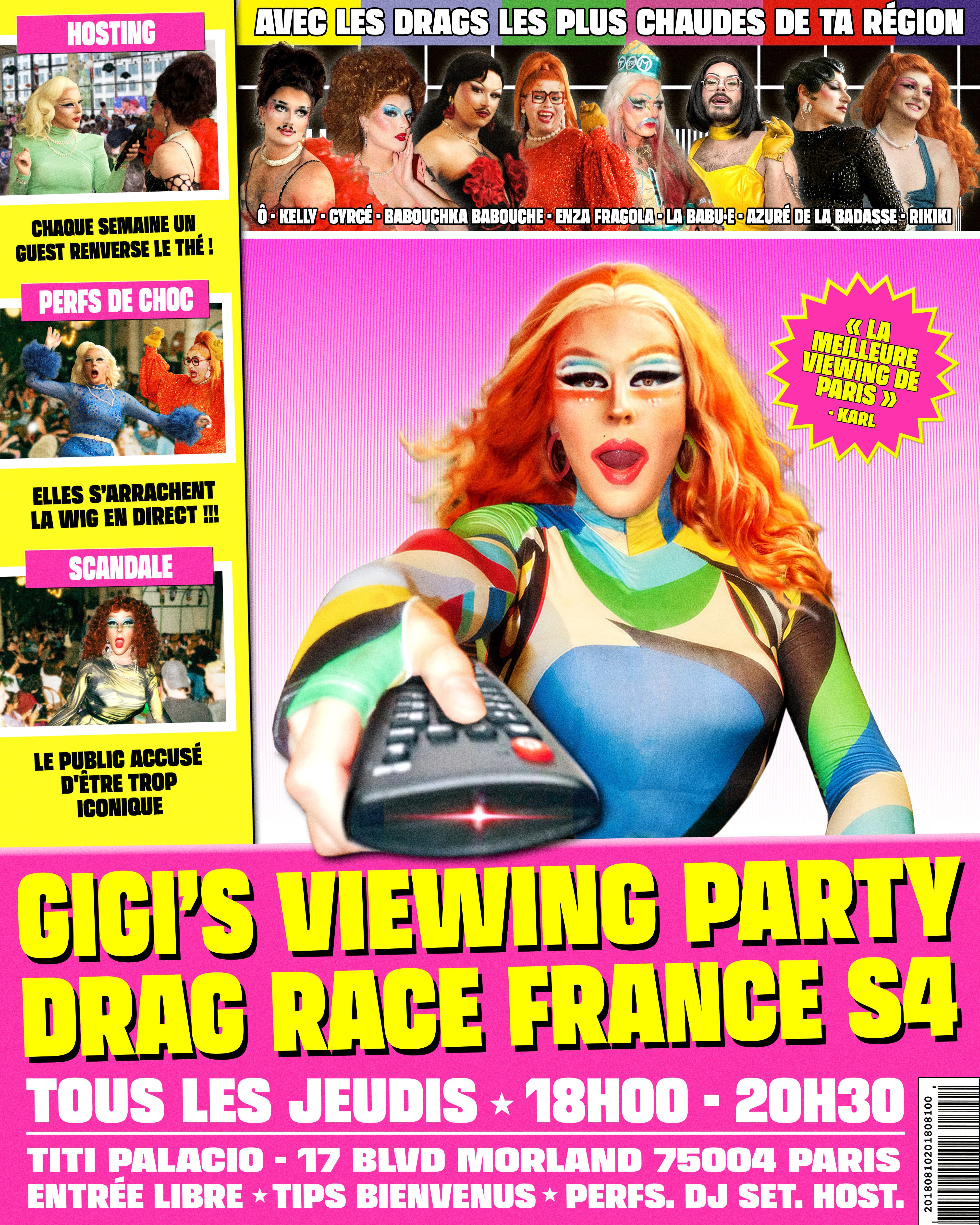 Gigi's viewing party
