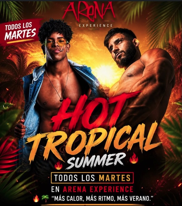 Hot tropical summer