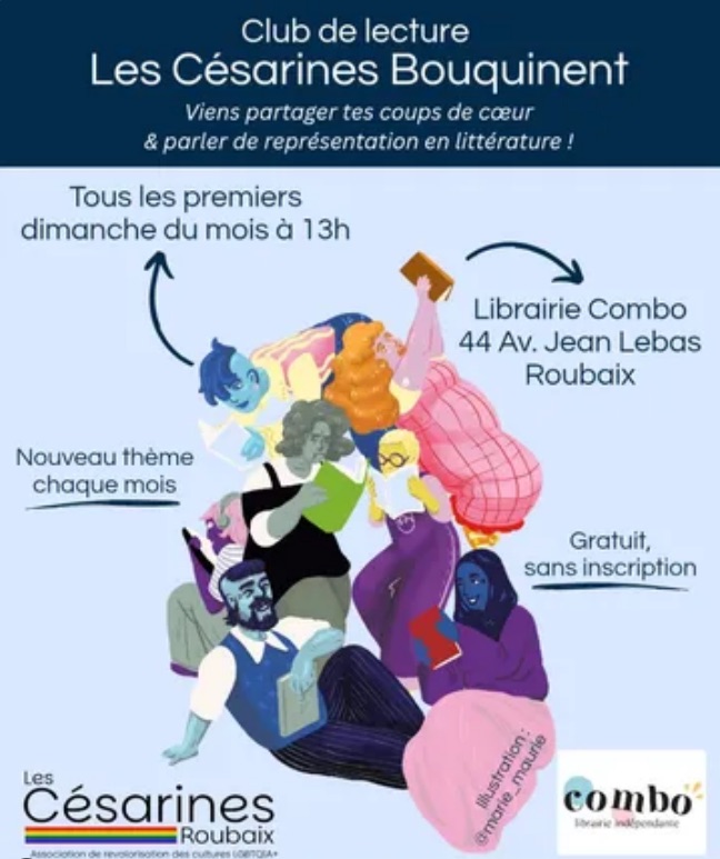 Les Césarines bouquinent