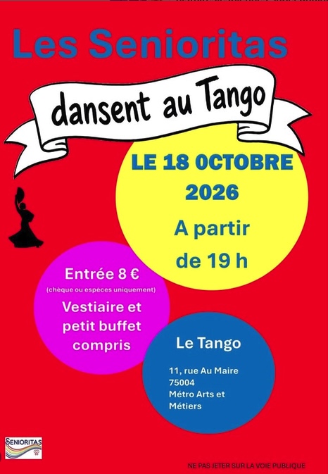Les Senioritas dansent au Tango