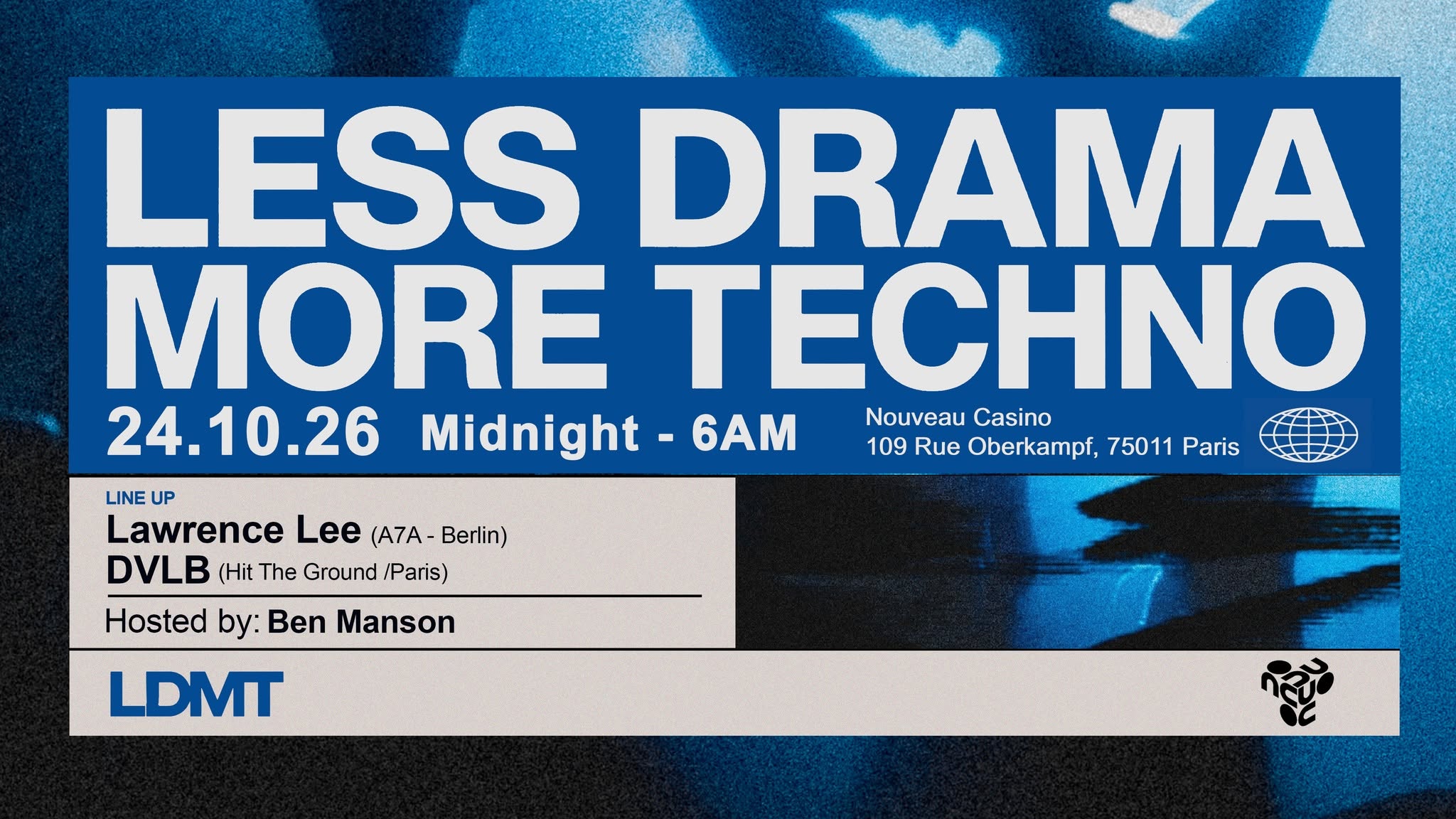 Less drama more techno