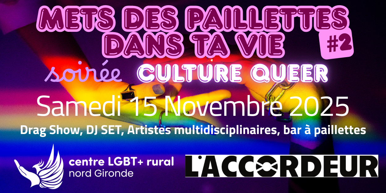 Mets des paillettes dans ta vie