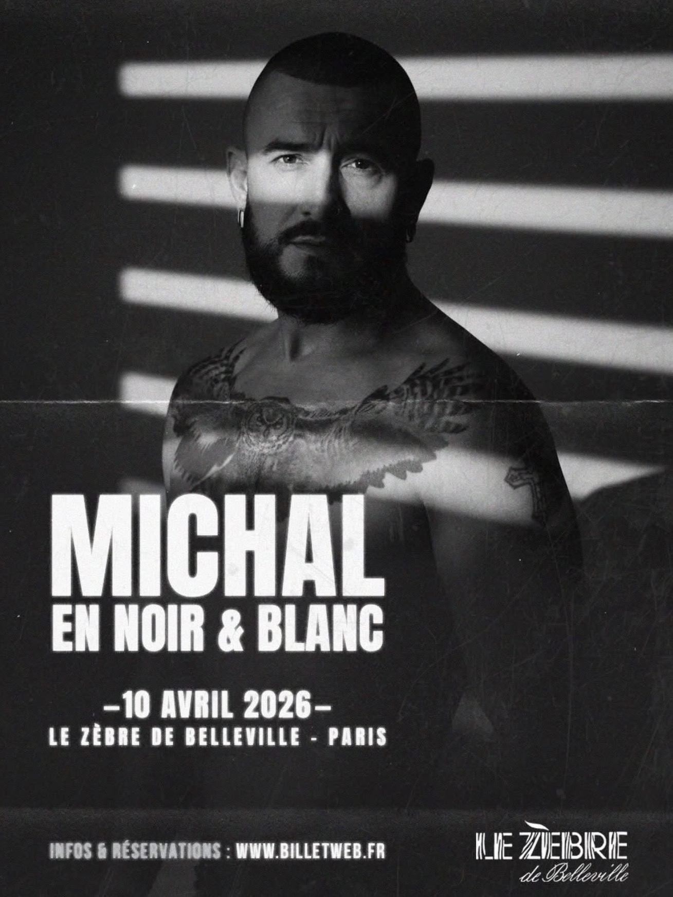 Michal - en Noir et blanc