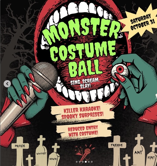 Monster costume ball