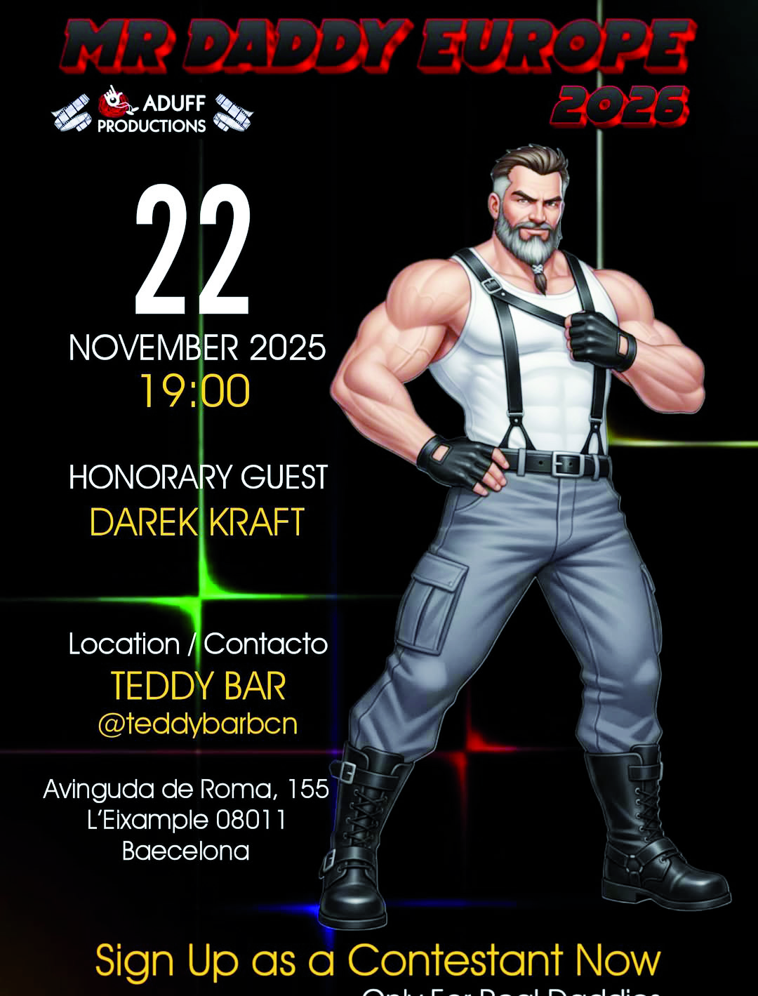 Mr Daddy Europe 2026