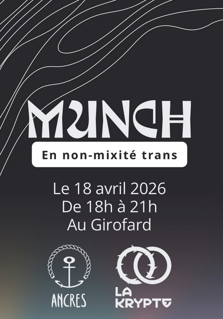 Munch en non-mixité trans