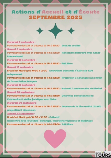 Permanence d'accueil et d'écoute