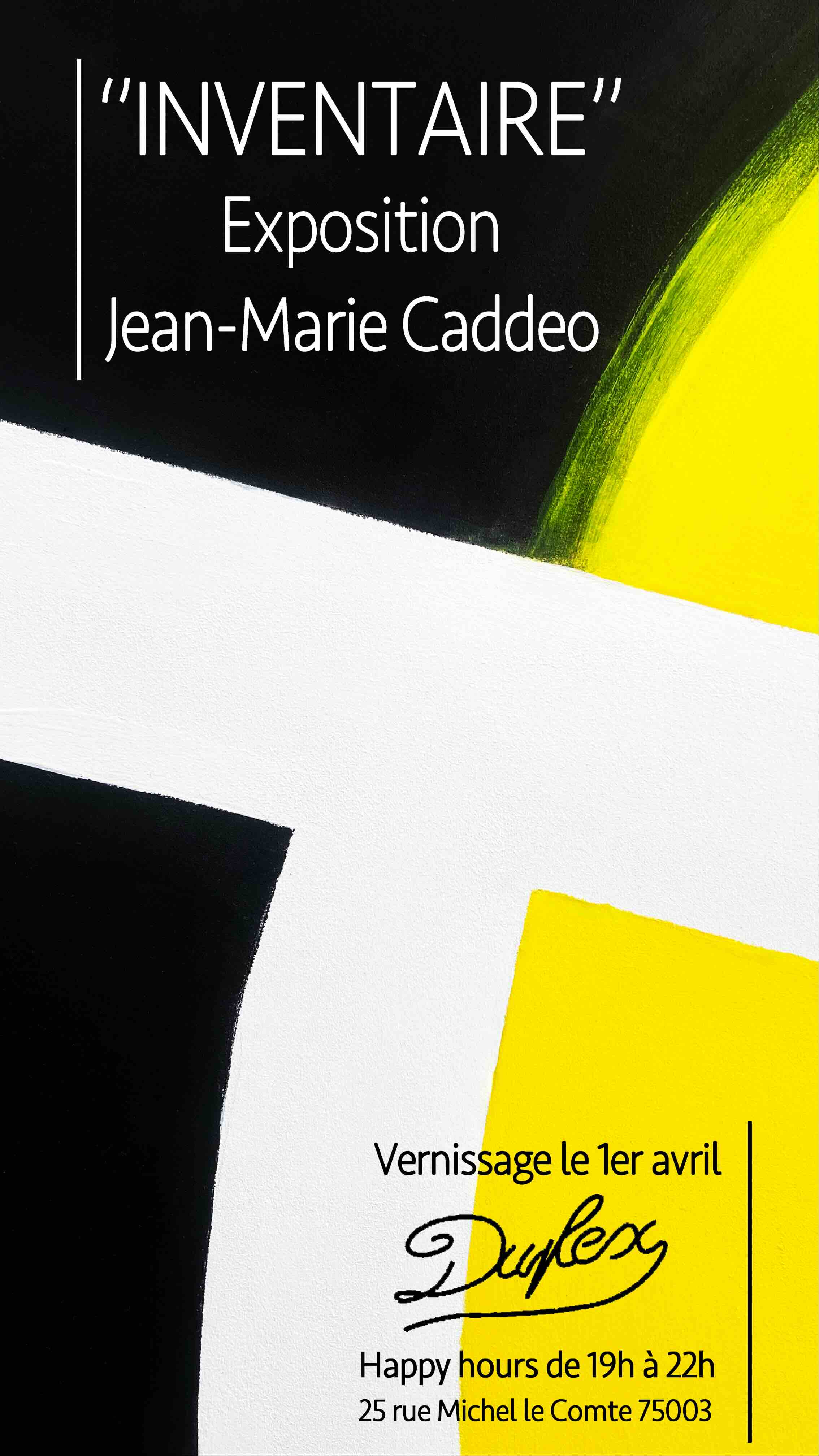 Vernissage exposition "Inventaire"