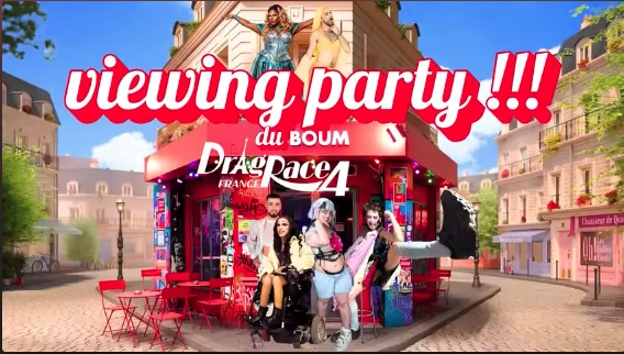 Viewing party Drag Race France 4