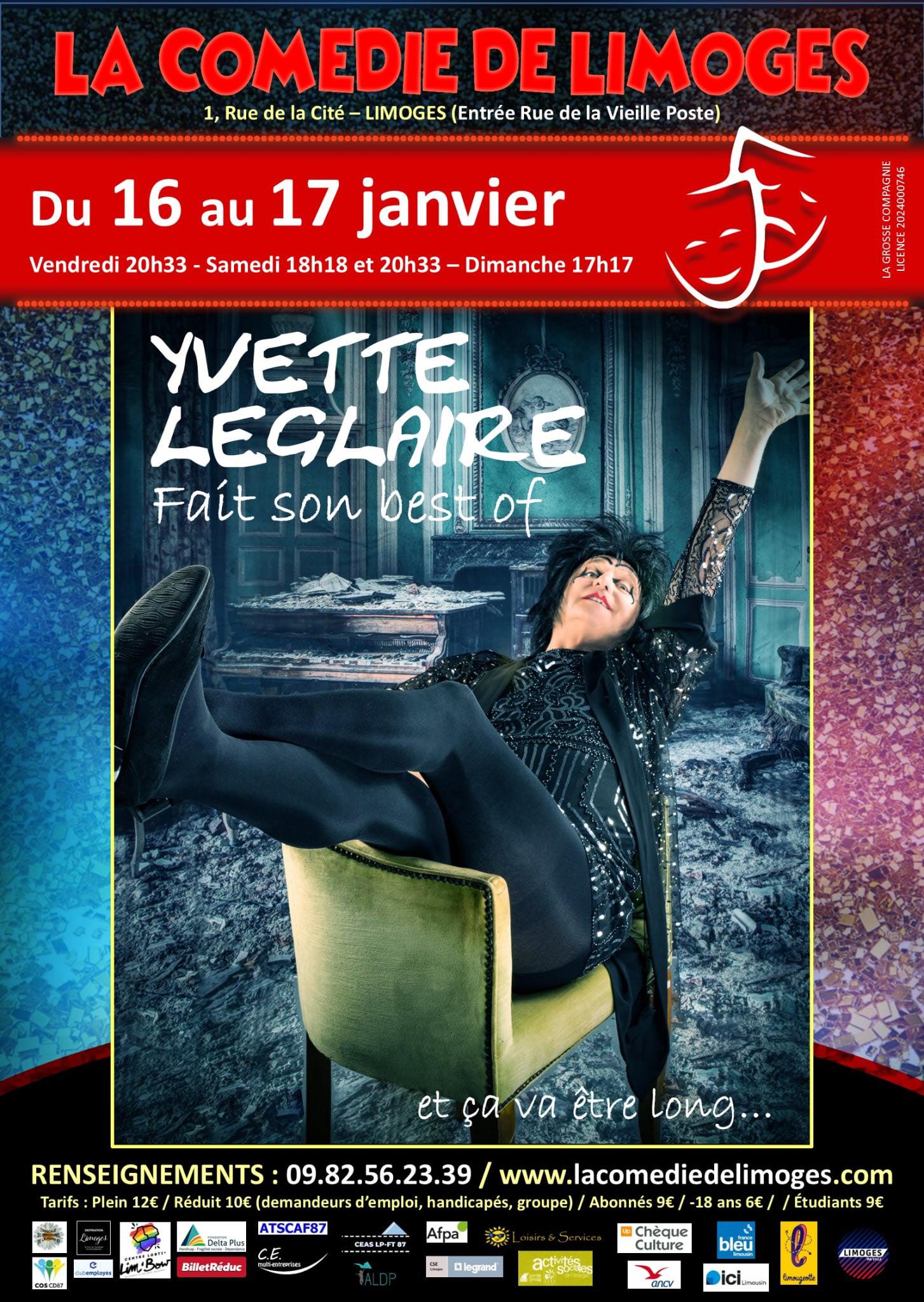 Yvette Leglaire fait son best of